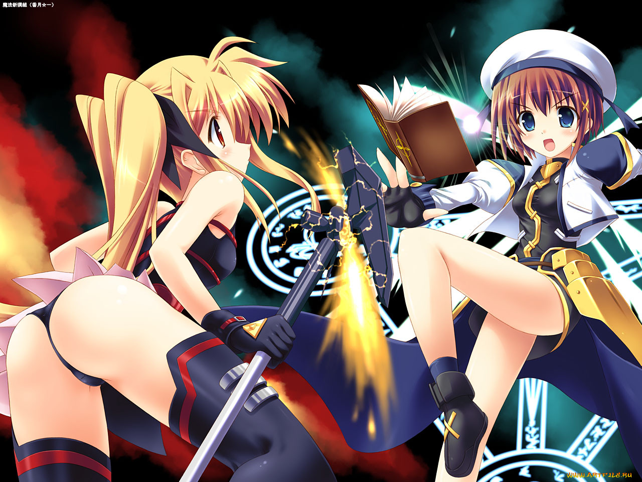 , mahou, shoujo, lyrical, nanoha